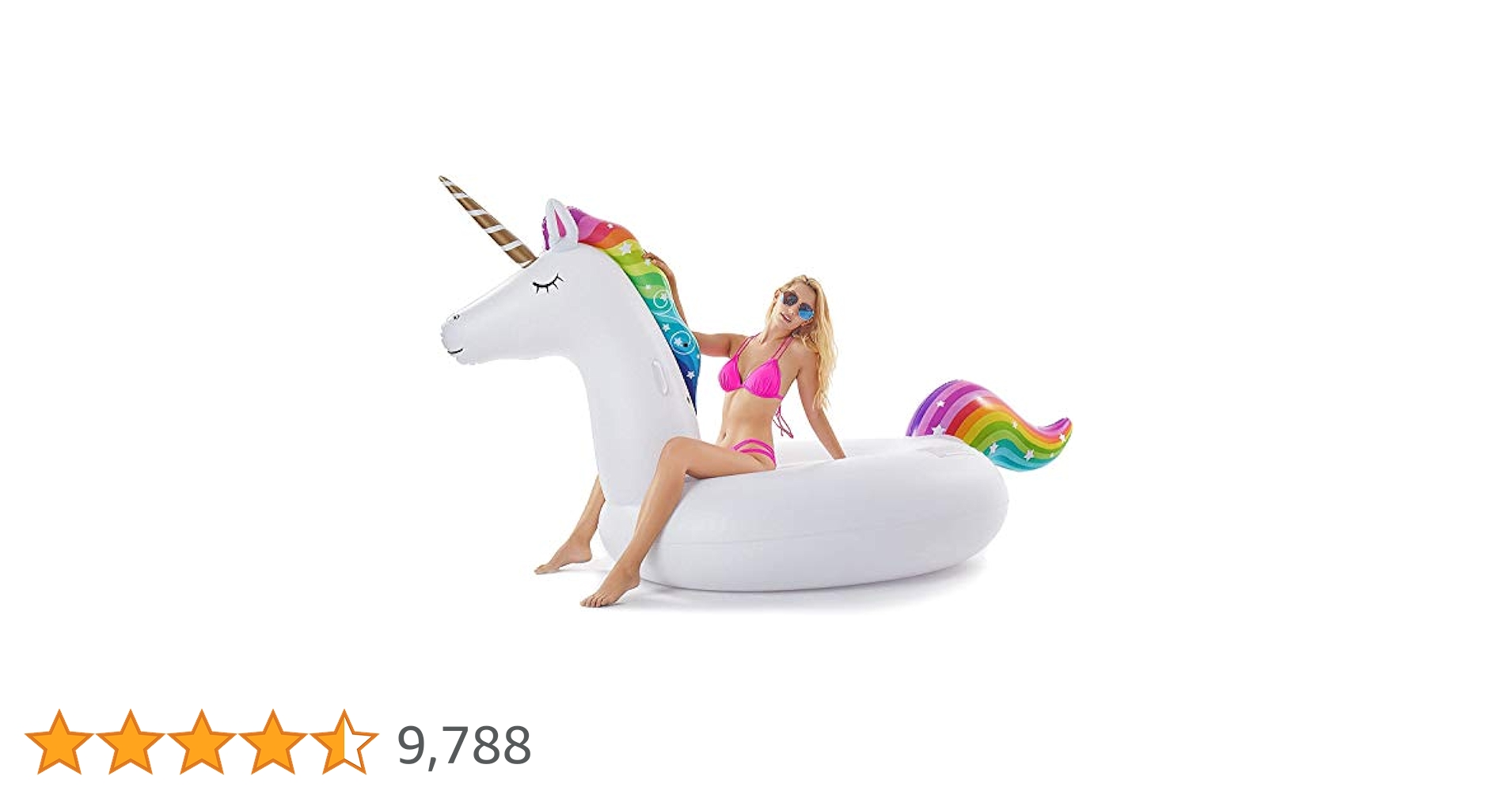 インポート　巨大ユニコーン　浮き輪 Amazon | INTEX(インテックス) 浮き輪 フロート マット メガ